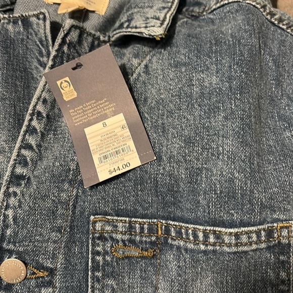 💕Universal Thread Blue Denim Jumpsuit size 8 - Picture 7 of 7